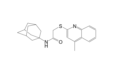 acetamide, 2-[(4-methyl-2-quinolinyl)thio]-N-tricyclo[3.3.1.1~3,7~]dec-1-yl-