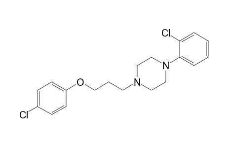 4-Chlorophenyl 3-[1-(2-chlorphenyl)piperazin-4-yl]propyl ether