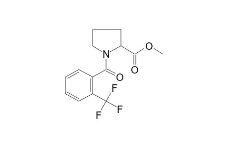 L-Proline, N-(2-trifluoromethylbenzoyl)-, methyl ester