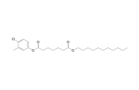 Pimelic acid, 4-chloro-3-methylphenyl undecyl ester