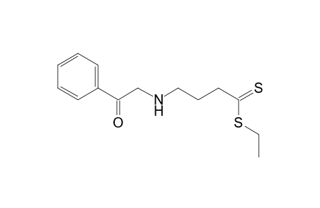 Ethyl 4-((phenylacetyl)amino]butane(dithio)oate