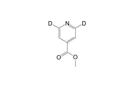 2,6-dideuterio-4-pyridinecarboxylic acid methyl ester