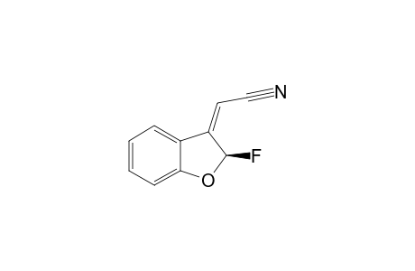 (2-FLUORO-2-HYDROBENZOFURAN-3-YLIDENE)-ACETONITRILE