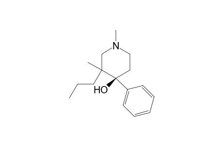 1,3-Dimethyl-4-phenyl-c-3-propylpiperidin-r-4-ol