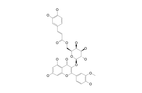 ISORHAMNETIN-3-O-(6''-O-E-CAFFEOYL)-BETA-D-GALACTOPYRANOSIDE