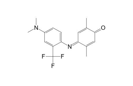 2,5-Cyclohexadien-1-one, 4-[[4-(dimethylamino)-2-(trifluoromethyl)phenyl]imino]-2,5-dimethyl-