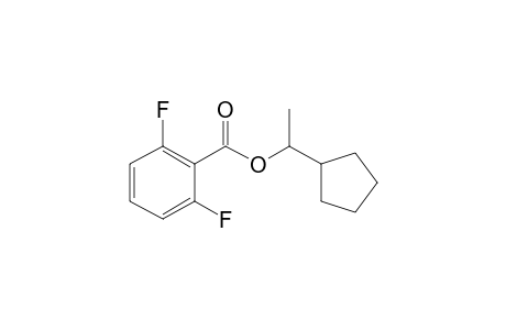 1-Cyclopentylethyl 2,6-difluorobenzoate