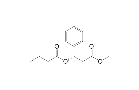 (3S)-Methyl .beta.-butyryloxy-.beta.-phenylpropionate