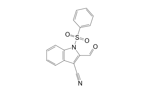 1-Phenylsulfonyl-3-cyanoindole-2-aldehyde