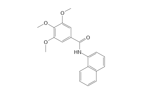 N-(1-NAPHTHYL)-3,4,5-TRIMETHOXYBENZAMIDE