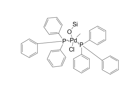 SILICA/TRANS-[PDME(CL)(PPH3)2]