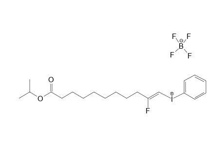 (Z)-10-(2-PROPOXY)-CARBONYL-2-FLUORO-1-DECENYL-(PHENYL)-IODONIUM-TETRAFLUOROBORATE
