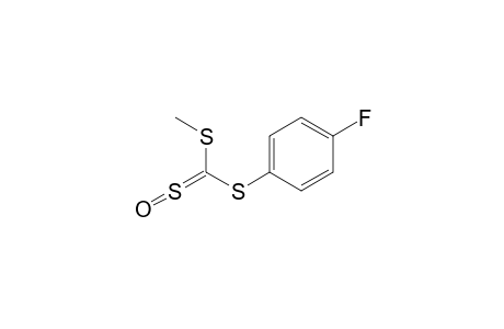 1-(Methylthio)-1-(4-fluorophenylthio)-1-sulfinylmethane