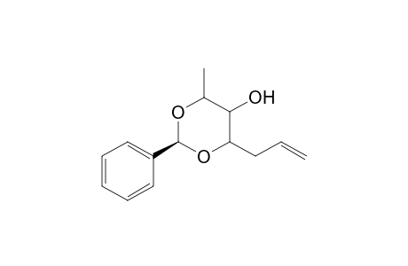 (2S)-4-Allyl-6-methyl-2-phenyl-1,3-dioxan-5-ol