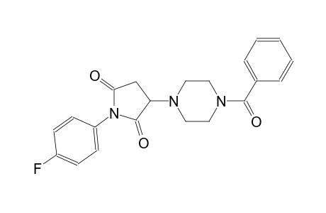 3-(4-benzoyl-1-piperazinyl)-1-(4-fluorophenyl)-2,5-pyrrolidinedione