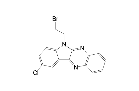 6-(2-bromoethyl)-9-chloro-6H-indolo[2,3-b]quinoxaline