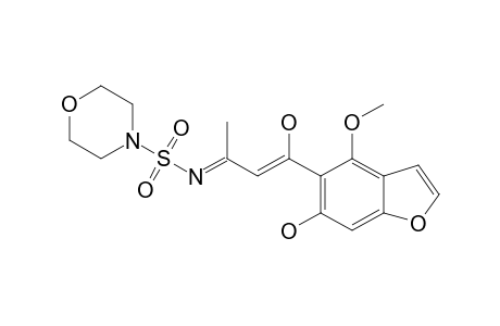 ENAMINE-DERIVATIVE-OF-4-METHOXY-3-HYDROXY-COUMARONE