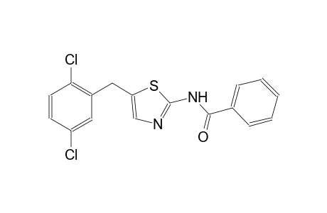N-[5-(2,5-dichlorobenzyl)-1,3-thiazol-2-yl]benzamide
