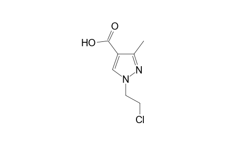 1-(2-Chloroethyl)-3-methyl-1H-pyrazole-4-carboxylic acid