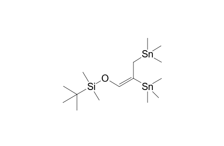 2,3-bis(Trimethylstannyl)-1-[(butytldimethylsilyl)oxy]propene