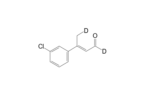 (E)-3-(3-chlorophenyl)-1,4-dideuterio-but-2-en-1-one