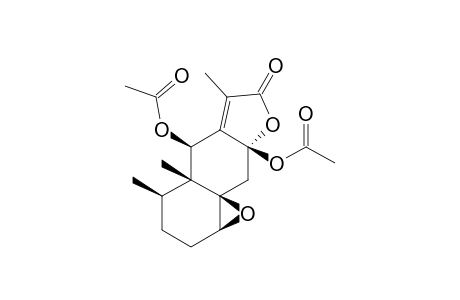 1-BETA,10-BETA-EPOXY-6-BETA,8-BETA-DIACETOXY-EREMOPHIL-7(11)-EN-12,8-ALPHA-OLIDE