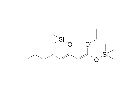 1-Ethoxy-1,3-bis(trimethylsilyloxy)octa-1,3-di-ene