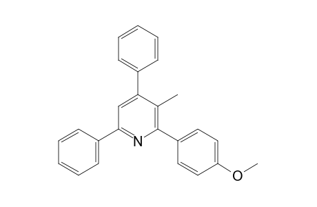4,6-diphenyl-2-(p-methoxyphenyl)-3-picoline