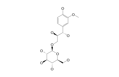(1'S,2'R)-GUAIACYL-GLYCEROL-3'-O-BETA-D-GLUCOPYRANOSIDE