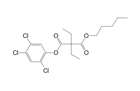 Diethylmalonic acid, pentyl 2,4,5-trichlorophenyl ester