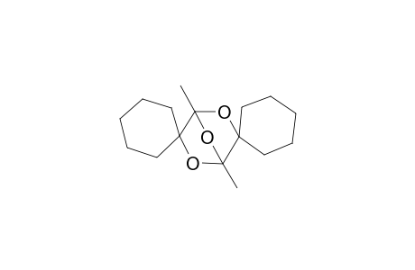1',4'-dimethyldispiro[cyclohexane-1,2'-[3,6,7]trioxabicyclo[2.2.1]heptane-5',1''-cyclohexane]