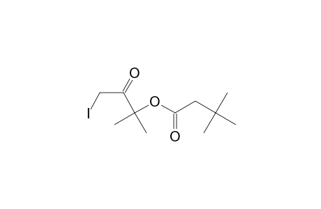 3-(tert-butylacetoxy)-1-iodo-3-methylbutanone