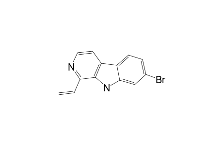 PLAKORTAMINE-B;7-BROMO-1-VINYL-BETA-CARBOLINE