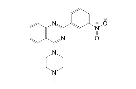 4-(4-methyl-1-piperazinyl)-2-(3-nitrophenyl)quinazoline