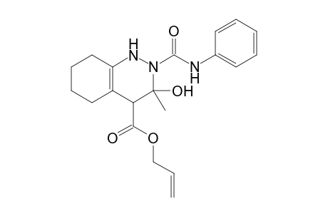 Allyl 2-(anilinocarbonyl)-3-hydroxy-3-methyl-3,4,5,6,7,8-hexahydrocinnoline-4-carboxylate