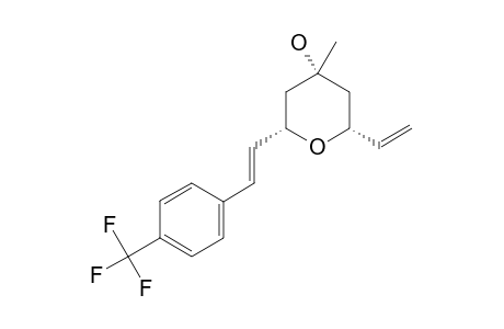 2-[(E)-2-(4-TRIFLUOROMETHYLPHENYL)-6-VINYL]-2H-PYRAN-4-OL