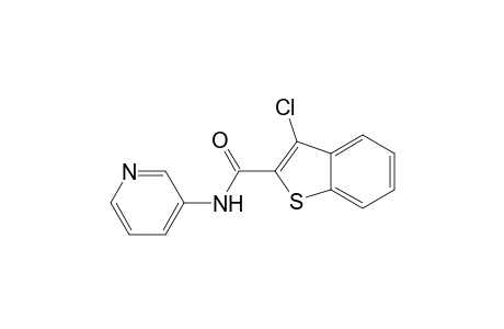 Benzo[b]thiophene-2-carboxamide, 3-chloro-N-3-pyridinyl-