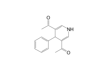 Pyridine, 3,5-diacetyl-1,4-dihydro-4-phenyl-