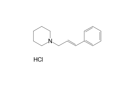 1-[(E)-3-phenylprop-2-enyl]piperidine hydrochloride