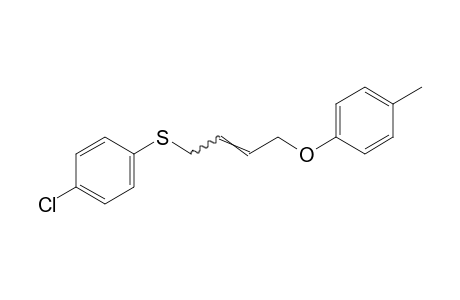 4-[p-Chlorophenyl)thio]-2-butenyl p-tolyl ether