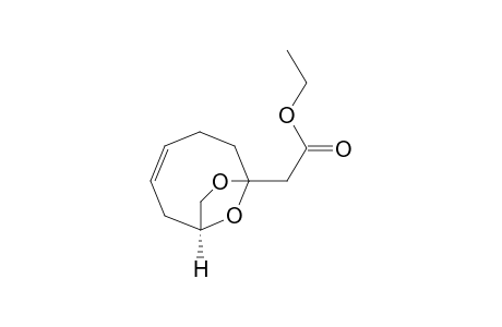 8,10-Dioxabicyclo[5.2.1]dec-3-ene-7-acetic acid, ethyl ester, (1S)-