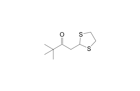 1-(1,3-Dithiolan-2-yl)-3,3-dimethyl-2-butanone
