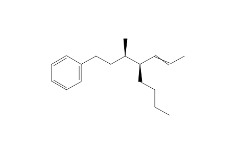 [(3R,4S)-3-methyl-4-prop-1-enyl-octyl]benzene