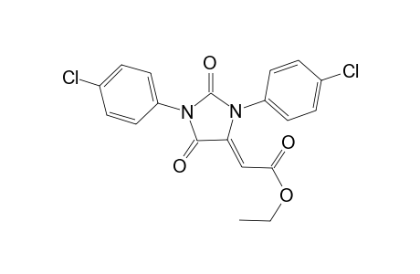 Ethyl (Z)-[1,3-Bis(4-chlorophenyl)-2,5-dioxoimidazolidin-4-ylidene]acetate