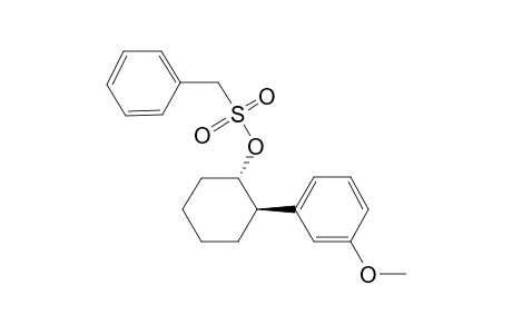 rac-trans-2-(3-Methoxyphenyl)cyclohexanol Benzylsulfonate