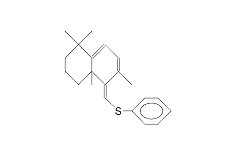 14-Phenylthio-drima-5,7,9(14)-triene