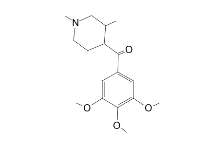 1,3-Dimethyl-4-piperidinyl-3,4,5-trimethoxyphenyl Ketone