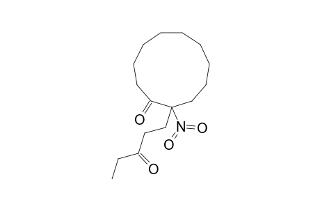 2-NITRO-2-(3'-OXO-PENTYL)-CYCLOUNDECANONE