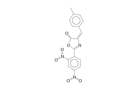 (4Z)-2-(2,4-Dinitrophenyl)-4-(4-methylbenzylidene)-1,3-oxazol-5(4H)-one