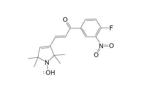 2,5-Dihydro-3-[3-(4-fluoro-3-nitrophenyl)-3-oxo-1-propenyl]-2,2,5,5-tetramethyl-1H-pyrrol-1-yloxyl redical